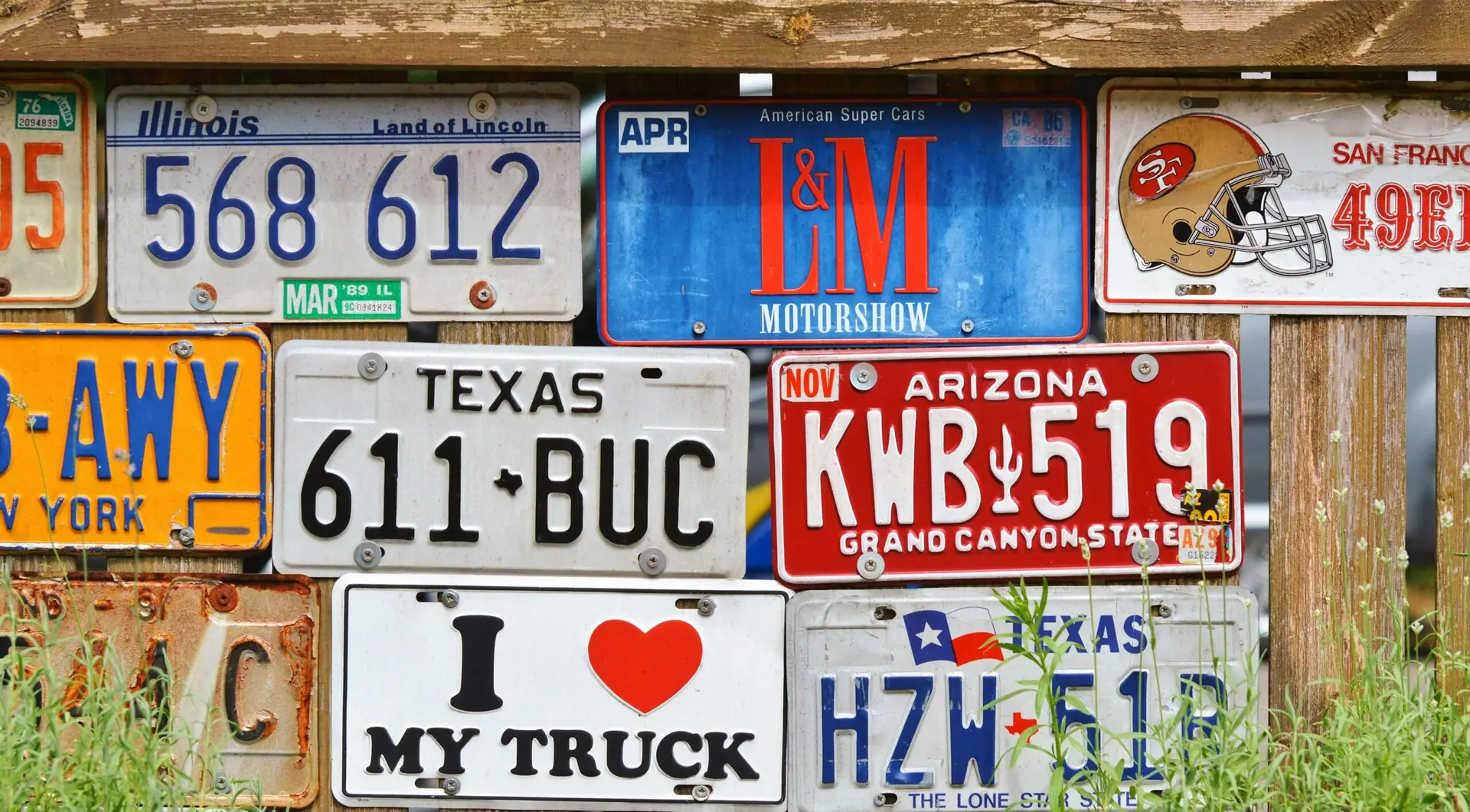 car registration plates